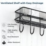 Plantex Bathroom Organiser Without Drill/GI Steel SelfBest Amazon Deals