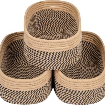 Jute Modern Basket Handmade Cotton Rope Wicker StorageBest Amazon Deals Jute Modern Basket Handmade Cotton Rope Wicker StorageBest Amazon Deals