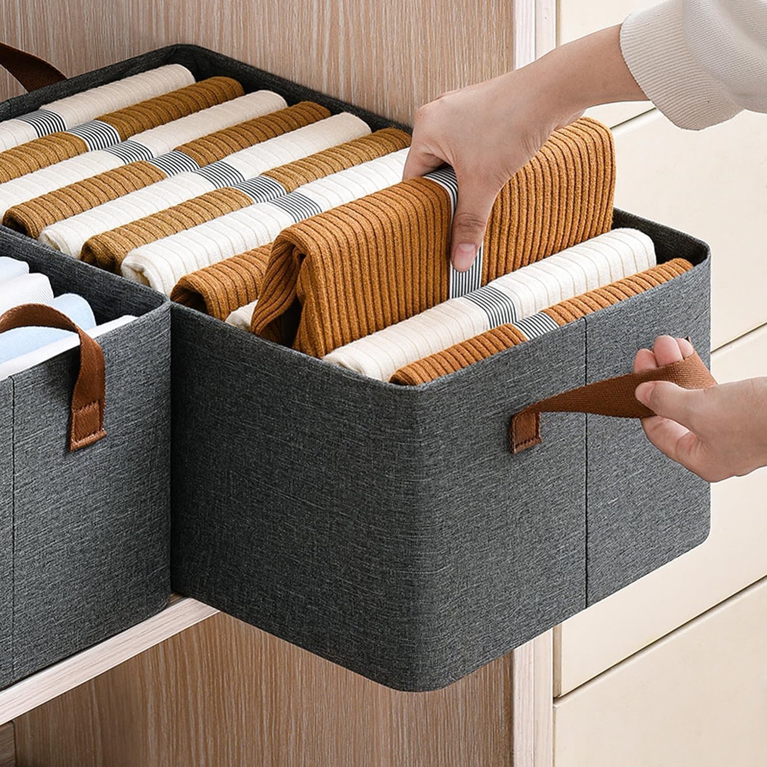 DAREV 4 Pcs Wardrobe Organizer for Clothes with MetalBest Amazon Deals