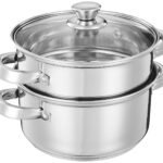 Amazon Brand - Solimo Stainless Steel Steamer with GlassBest Amazon Deals