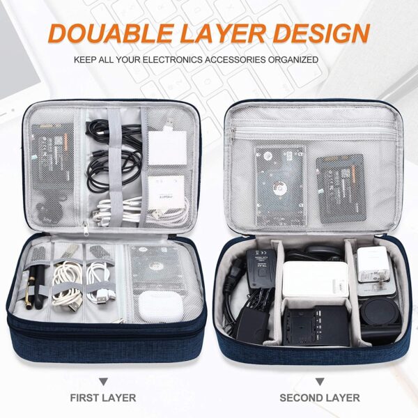 Careflection Electronics Accessories Organizer Bag,Best Amazon Deals