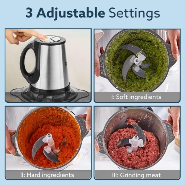 AGARO Delite Vegetable & Meat Chopper for Kitchen, GarlicBest Amazon Deals