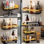 VR PRIME Bathroom Organiser Without Drill | 2PCS SelfBest Amazon Deals