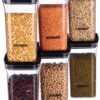 Amazon Brand - Solimo Plastic Storage Jar and ContainerBest Amazon Deals Amazon Brand - Solimo Plastic Storage Jar and ContainerBest Amazon Deals