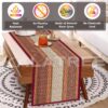 Table Runner for 6 Seater Dining Table Centre Table 60Best Amazon Deals