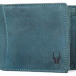 WildHorn Blue Hunter Leather Men’s Wallet