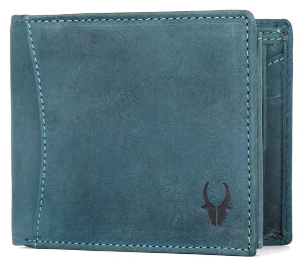 WildHorn Blue Hunter Leather Men’s Wallet