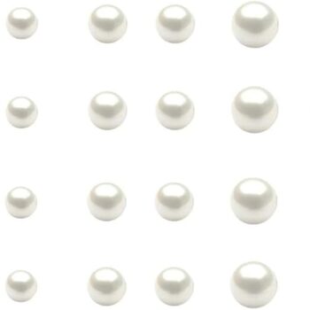 Women & Girl Classic White Pearl Earring Round Small StudBest Amazon Deals Women & Girl Classic White Pearl Earring Round Small StudBest Amazon Deals
