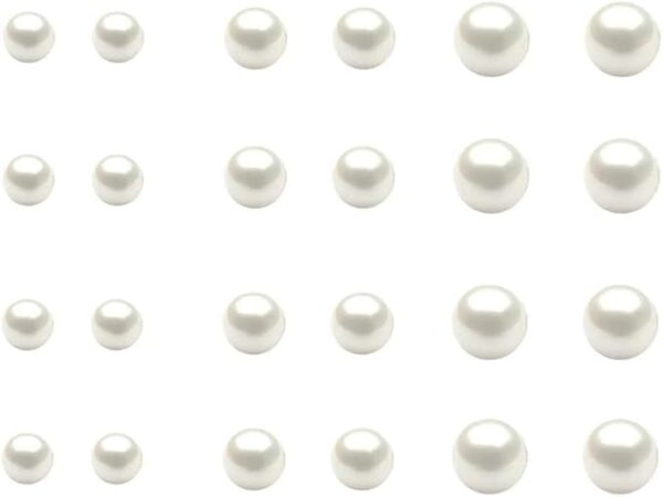 Women & Girl Classic White Pearl Earring Round Small StudBest Amazon Deals Women & Girl Classic White Pearl Earring Round Small StudBest Amazon Deals