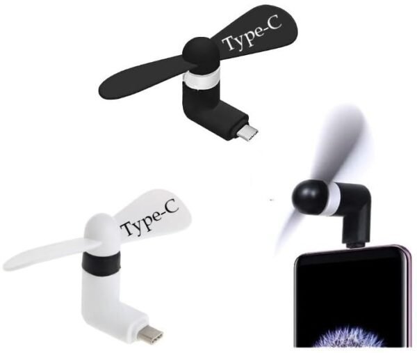 BLAXSTOC Mini Type-C Fan Combo Pack of 2 Pcs. High SpeedBest Amazon Deals BLAXSTOC Mini Type-C Fan Combo Pack of 2 Pcs. High SpeedBest Amazon Deals