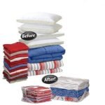 Reusable Ziplock Vacuum Storage Space saver CompressionBest Amazon Deals