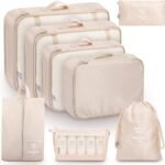 FLYNGO Nylon 8 Pcs Travel Organizer Pouch Packing CubesBest Amazon Deals