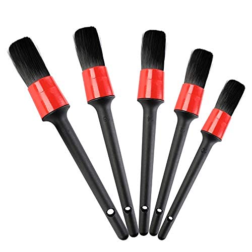 MF Auto Detailing Brush Set5 Different Sizes PremiumBest Amazon Deals