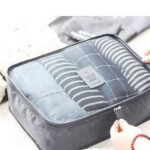 6 in 1 Polyester Secret Pouch Travel Bag Packing CubesBest Amazon Deals