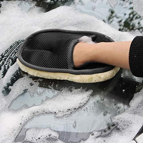 Car Cleaning Glove – Microfiber Car Wash Gloves – Large -Best Amazon Deals