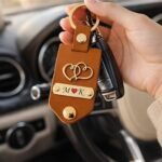 Morons Personalized Leather Photo Keychain with CustomBest Amazon Deals