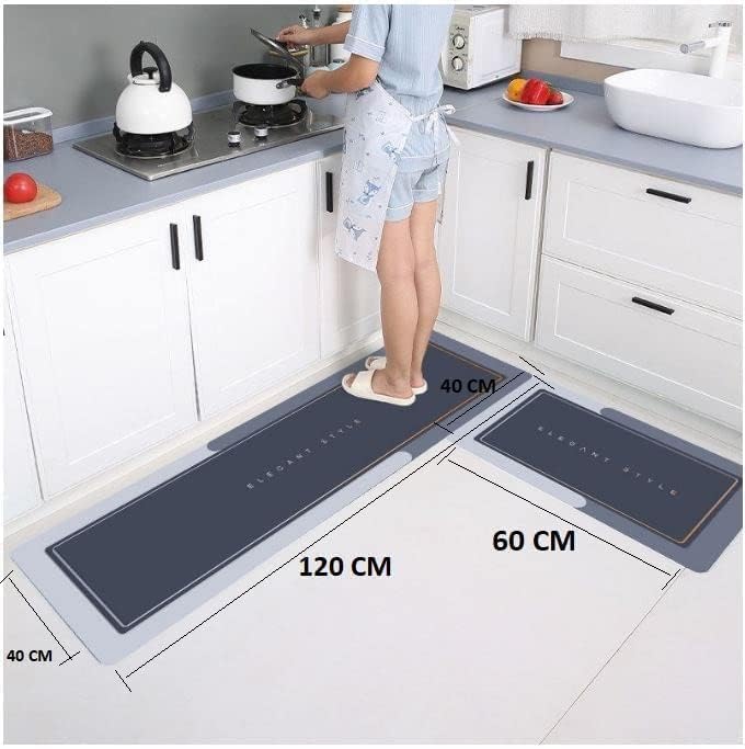 Rewup Kitchen mat-2 Pcs Kitchen Mats, Waterproof MemoryBest Amazon Deals