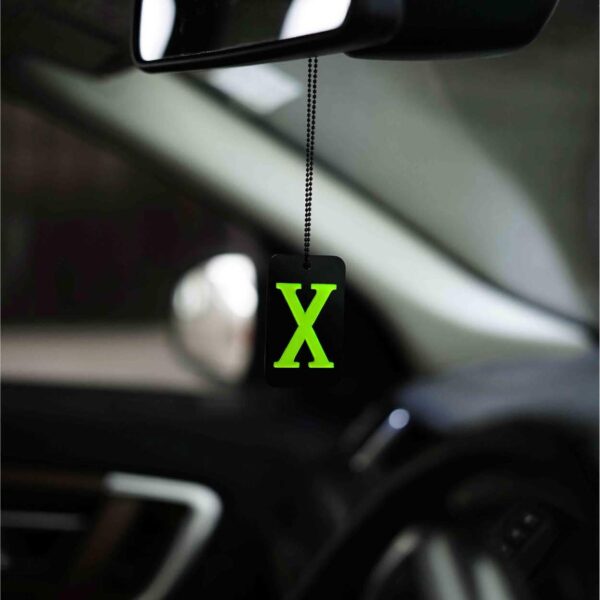 Acrylic Fluorescent Green X Hanging Car Accessory Best Amazon Deals Acrylic Fluorescent Green X Hanging Car Accessory Best Amazon Deals