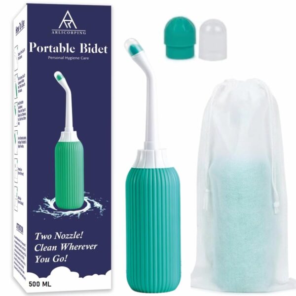 ARLICORPING 500ML Plastic Retractable Handheld BidetBest Amazon Deals