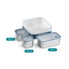 VAYA Tydbyt Lunch Box for Kids Boys, 650 ml, Steel TiffinBest Amazon Deals
