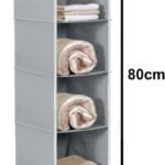 4 Shelf Closet Hanging Organizer, 4 Tier Closet WardrobeBest Amazon Deals