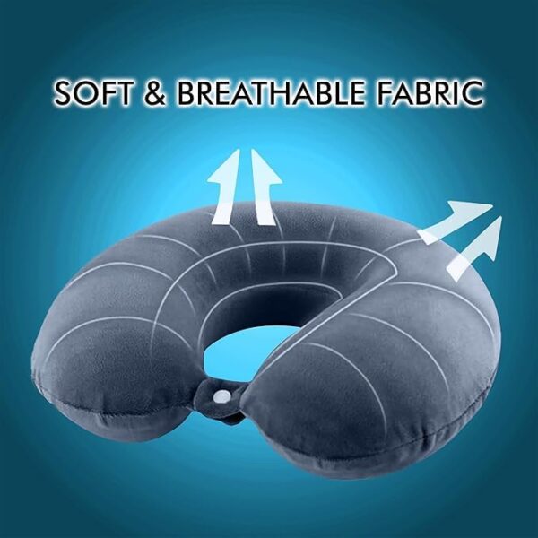 ALN Premium Velvet Travel Neck Pillow for Travelling andBest Amazon Deals