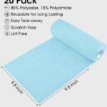 Absorbent Kitchen Microfiber Rags  Streak-Free, Lint-FreeBest Amazon Deals