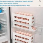 Automatic Roll-Down Refrigerator Egg Holder  4-Tier EggBest Amazon Deals