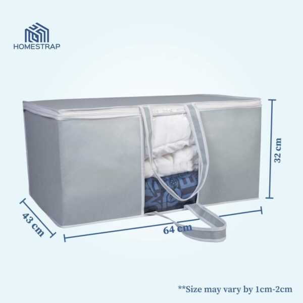HomeStrap Set Of 2 Non Woven Underbed StorageBest Amazon Deals