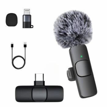 GADGETSWEAR Furry K8 Wireless Lavalier Microphone,Best Amazon Deals