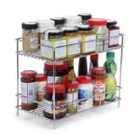 Cri8Hub Stainless Steel 2 Tiered Shelf Kitchen Rack -Best Amazon Deals
