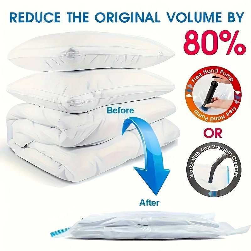 Vacuum Storage Bags for Clothes, Blankets, Comforters,Best Amazon Deals