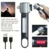 FLYNGO 3 in 1 Multifunction LED Torch Light Rechargeable,Best Amazon Deals