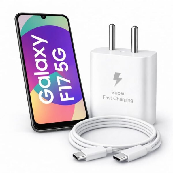 25W Charger for Samsung Galaxy F17 with Type-C to C Cable | SuperMobile Accessories Deal