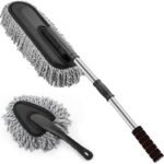 2Pcs Soft Microfiber Duster with Extendable HandleBest Amazon Deals