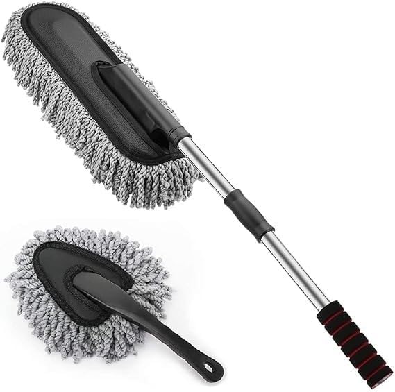 2Pcs Soft Microfiber Duster with Extendable HandleBest Amazon Deals 2Pcs Soft Microfiber Duster with Extendable HandleBest Amazon Deals