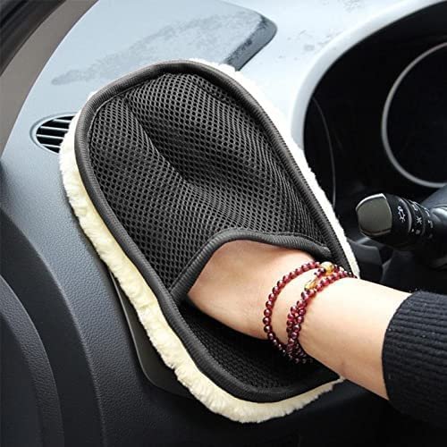 Car Cleaning Glove - Microfiber Car Wash Gloves - Large -Best Amazon Deals