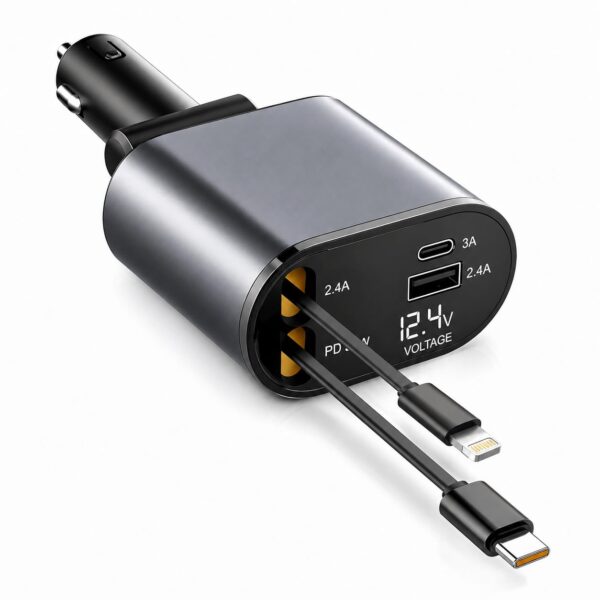 120W Fast Car Charger (2026 New Version) with 80CMBest Amazon Deals