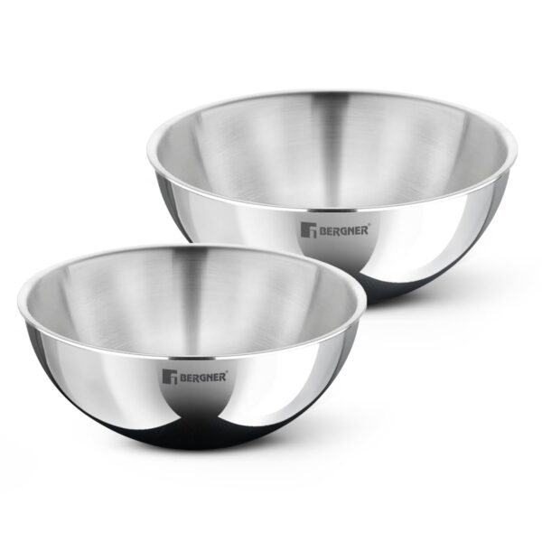 Bergner Tripro Triply Stainless Steel 2 Pcs Tasra Set,Best Amazon Deals