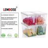LEMBOSE Plastic Fridge Storage Refrigerator OrganizerBest Amazon Deals