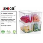 LEMBOSE Plastic Fridge Storage Refrigerator OrganizerBest Amazon Deals