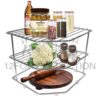12FOR COLLECTION Stainless Steel 3-Tier CountertopBest Amazon Deals