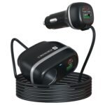 Portronics Car Power Trail 111W Car Charger, 4 Port FastBest Amazon Deals