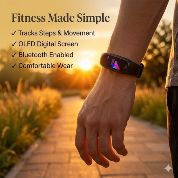 Mabron Smart Fitness Band with Activity Tracking, StepBest Amazon Deals