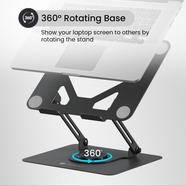 Portronics My Buddy K11 Metal Laptop Stand with 360Best Amazon Deals
