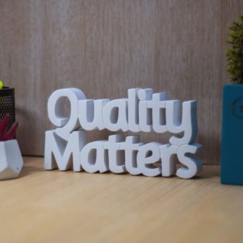 NUKKAD Tales Quality Matters White Office Decor ShowpieceBest Amazon Deals NUKKAD Tales Quality Matters White Office Decor ShowpieceBest Amazon Deals