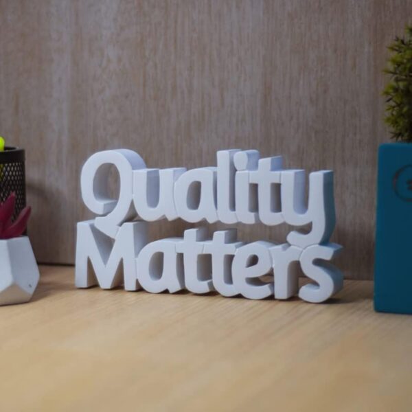 NUKKAD Tales Quality Matters White Office Decor ShowpieceBest Amazon Deals NUKKAD Tales Quality Matters White Office Decor ShowpieceBest Amazon Deals