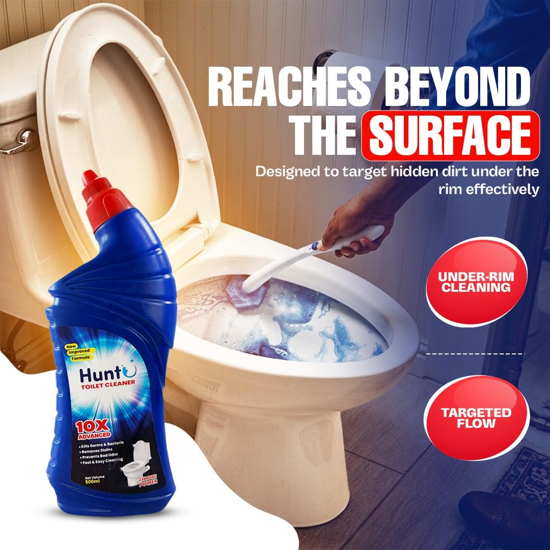 HUNTU Complete Daily Cleaning Essentials | Floor CleanerBest Amazon Deals