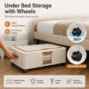 HASTHIP Under Bed Storage with Wheels Under Bed StorageBest Amazon Deals
