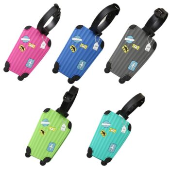 Gadget Deals Pack of 5 - Luggage Tags | Luggage tag | BagBest Amazon Deals
